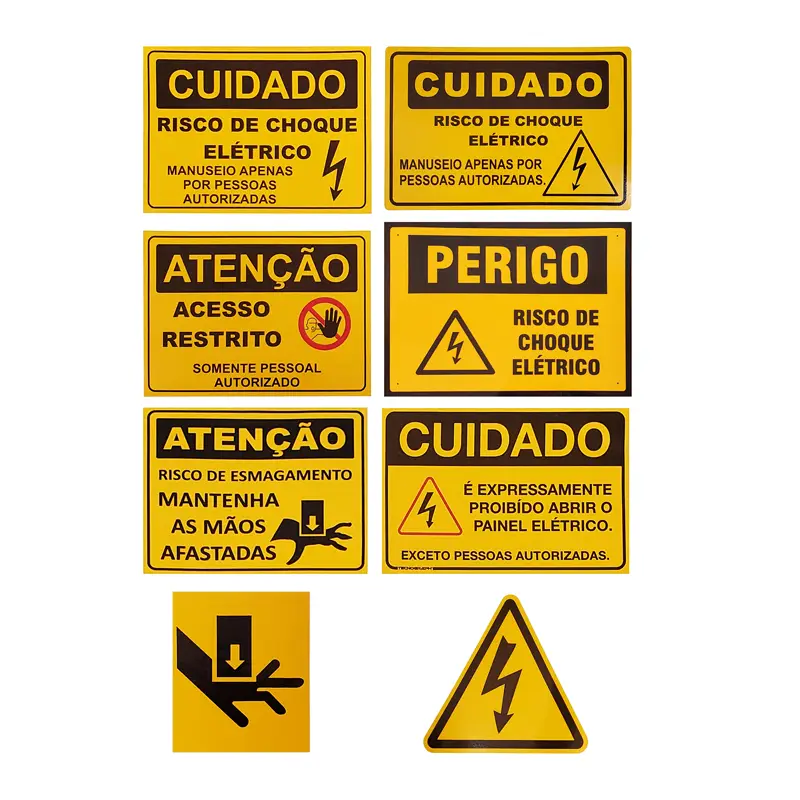 Imagem Ilustrativa de Adesivos para equipamentos