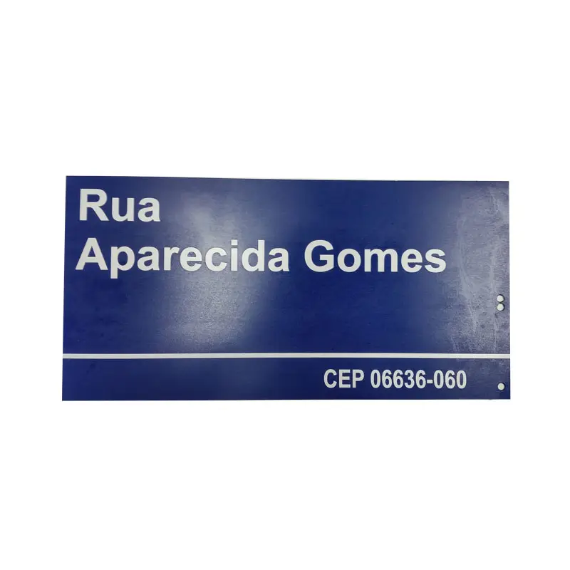 Imagem ilustrativa de Placa de sinalização personalizada