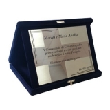 quanto custa placa de homenagem formatura Bragança Paulista