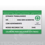quanto custa placas de acrílico para sinalização Ferraz de Vasconcelos