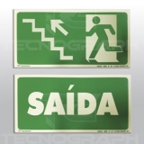 venda de placa fotoluminescente de escada Jacareí